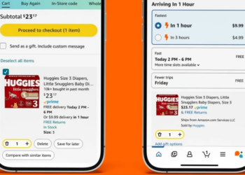 Amazon’s new ‘getitfast’ delivery page lists items you can have in 1 hour