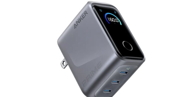 Anker’s 160W Prime Charger can power three devices at once, and it’s $50 off