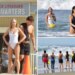 'Baywatch' cast heats up Venice beach boot camp