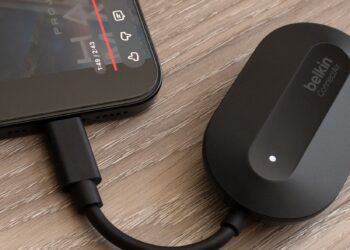 Belkin’s wireless HDMI adapter freed me from a long annoying cable when I travel