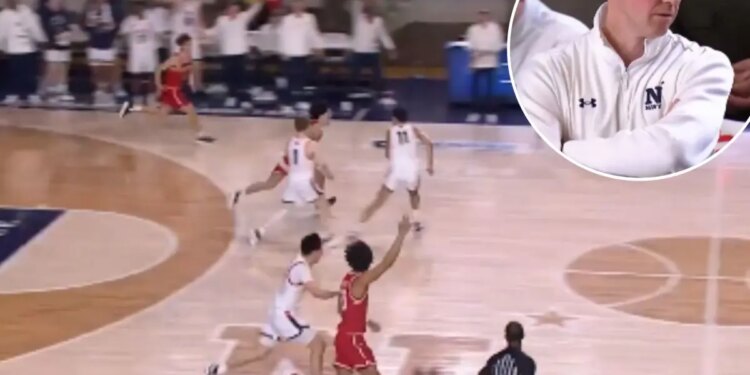 Boston University's stunning upset of Navy comes with clock controversy