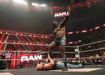 Brock Lesnar did everything he could to put Oba Femi on WWE fast track
