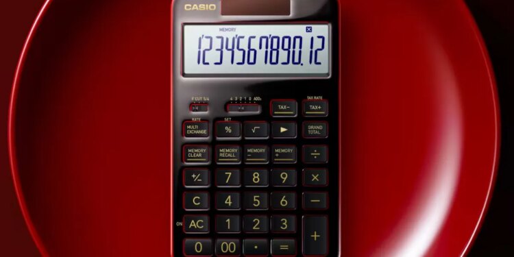 Casio’s new $600 calculator is a work of art