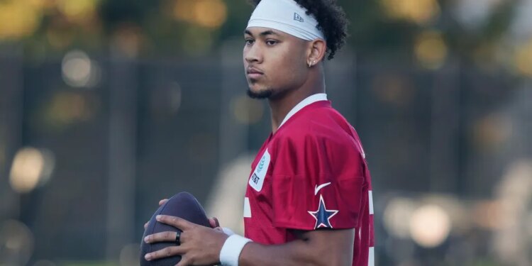 Chargers backup quarterback Trey Lance