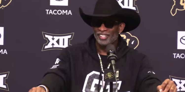 Colorado head coach deion sanders