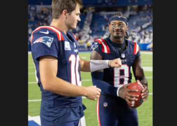 Drake Maye honored Stefon Diggs with a heartfelt Instagram post after his release.