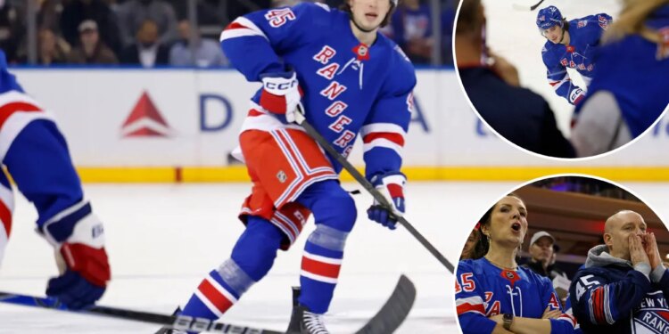 Drew Fortescue gets to live his NHL 'dream' and show Rangers potential