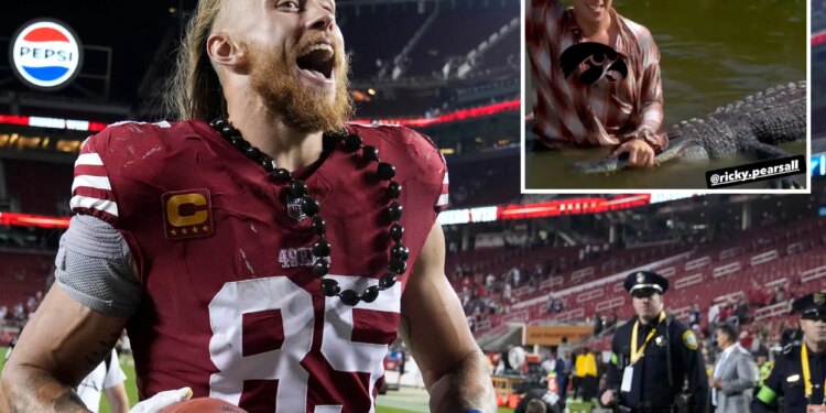 George Kittle trolls Ricky Pearsall over March Madness upset