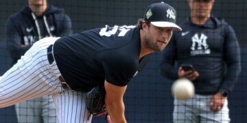 Gerrit Cole making Yankees game return in 'next step' after Tommy John surgery
