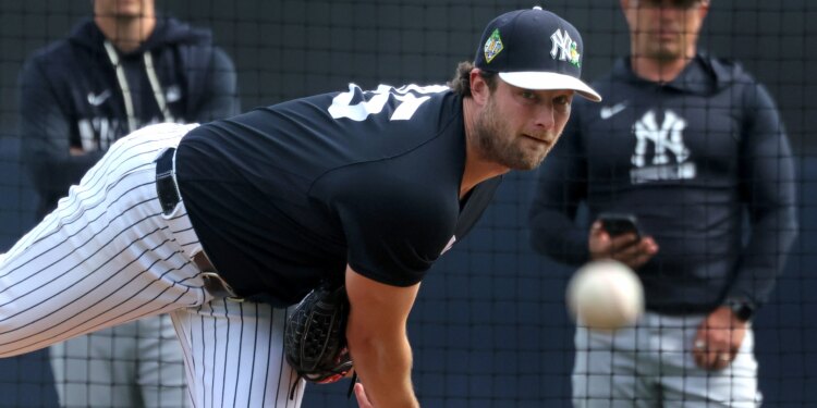 Gerrit Cole making Yankees game return in 'next step' after Tommy John surgery