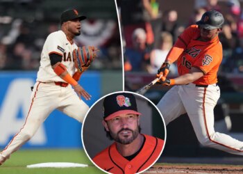 Giants' Rafael Devers hasn't started at first base. Here's why