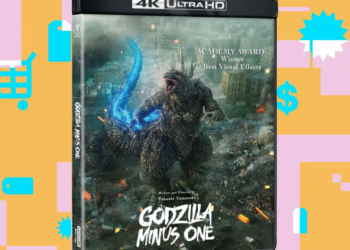 Godzilla Minus One, a very good movie, is $15 on 4K Blu-ray
