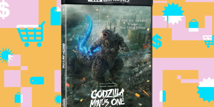 Godzilla Minus One, a very good movie, is $15 on 4K Blu-ray