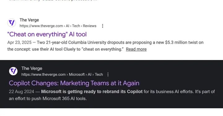 I’m particularly annoyed by “Copilot Changes: Marketing Teams at it Again,” as I hate reading Headlines That Cap Every Word and we never do that at The Verge.