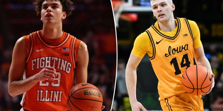 How to watch Iowa vs. Illinois in March Madness Elite 8