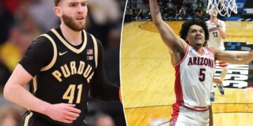 How to watch Purdue vs. Arizona for free in March Madness Elite 8