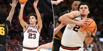 Illini rip Big Ten rival Iowa to reach Final Four for first time in 21 years