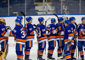 A preseason game between the Hartford Wolfpack and the Bridgeport Islanders in Bridgeport on October 1, 2025.