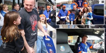 Islanders surprise active military FDNY Bravest with touching gift