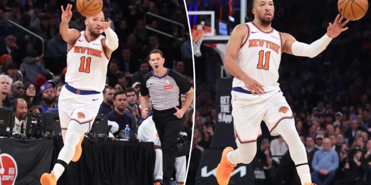 Jalen Brunson's Knicks game has undergone an eye-popping change