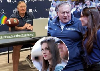 Jordon Hudson supports Bill Belichick as UNC opens spring practice