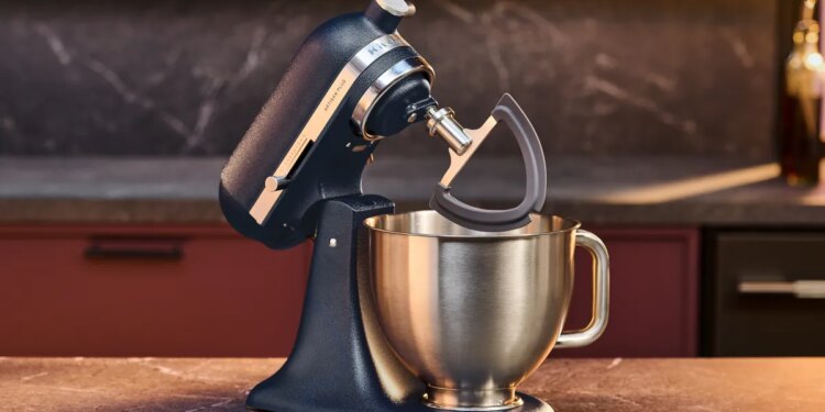 KitchenAid redesigned its iconic mixer so you can set an exact speed