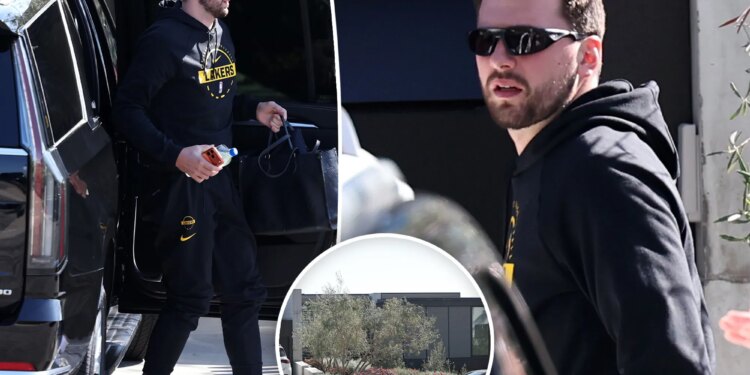Lakers' Luka Doncic looks calm outside of Manhattan Beach bachelor pad amid drama