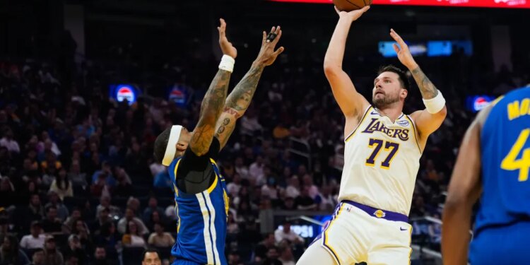 Lakers star Luka Doncic