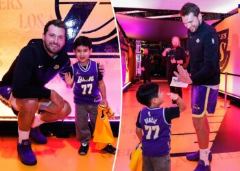 Lakers rally kid Jackson Tuyay goes viral after sparking wins