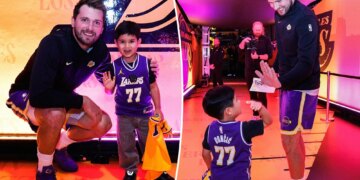 Lakers rally kid Jackson Tuyay goes viral after sparking wins