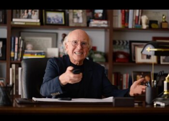 Larry David is featured in a new YES Network commercial.