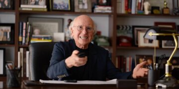Larry David is featured in a new YES Network commercial.