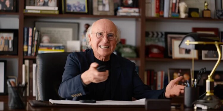Larry David is featured in a new YES Network commercial.