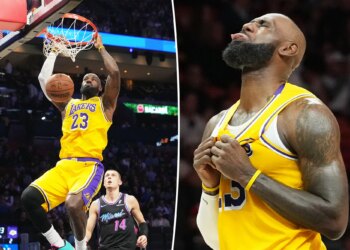 LeBron James shined against the Heat in back-to-back