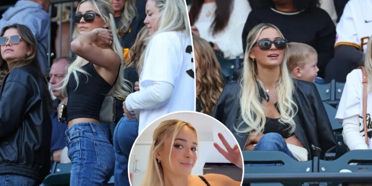 Livvy Dunne hits up Opening Day as boyfriend Paul Skenes get shelled