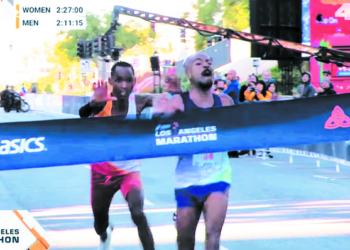 LA Marathon winner Nathan Martin