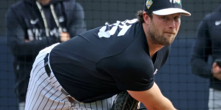 Gerrit Cole, throwing earlier in the spring training, said he is trying to be "optimistic" that there won't be a lockout next season.