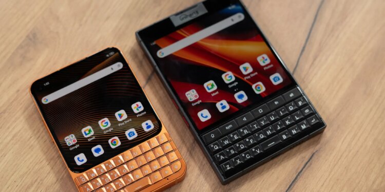 The Titan 2 Elite (left) and the Titan 2 (right) can be your sometimes phone.