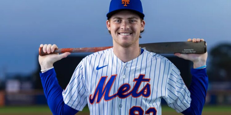 The Mets have named rookie Carson Benge their starting right fielder.