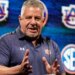 Auburn NCAA college basketball head coach Bruce Pearl speaks at Southeastern Conference Media Days.