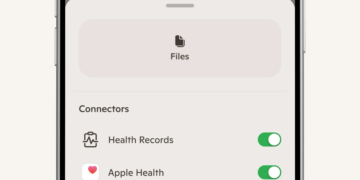 A screenshot of the wearables screen in the mobile version of Copilot Health.