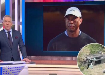 NBC apologizes after airing wrong Tiger Woods crash footage