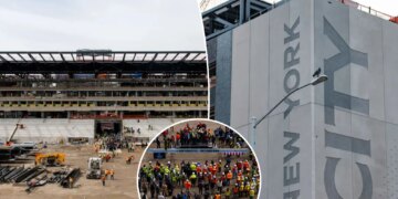 NYCFC's future home hits 'monumental occasion' as stadium takes shape
