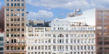 Rendering of 28-40 West 23rd Street, New York.