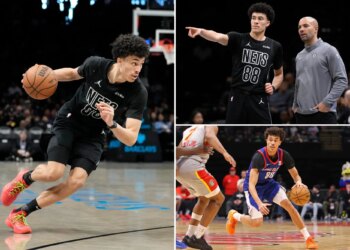 Nolan Traore's growth as Nets point guard has NBA taking notice