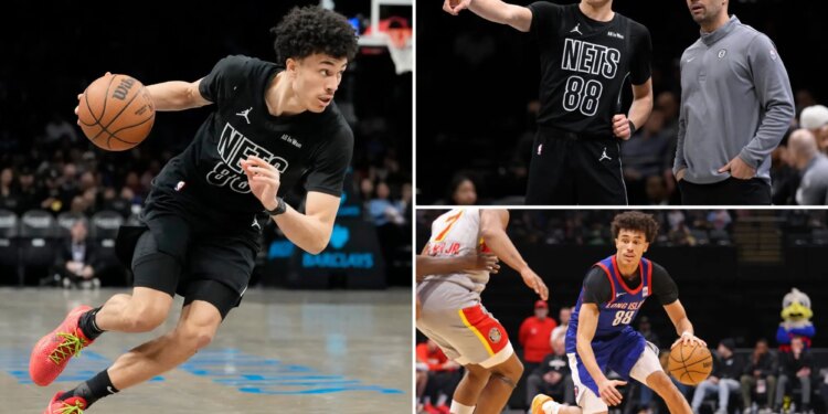 Nolan Traore's growth as Nets point guard has NBA taking notice