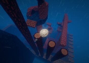 A screenshot from the video game Oeuf.