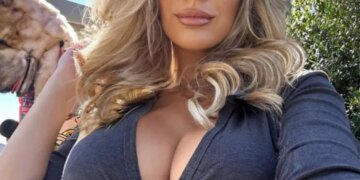 Golf influencer Paige Spiranac revealed "good news and bad news" after exposing a fan for posting comments about her appearance on social media.