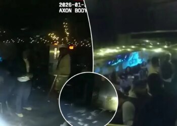 Police bodycam footage shows Patriots' AFC championship party