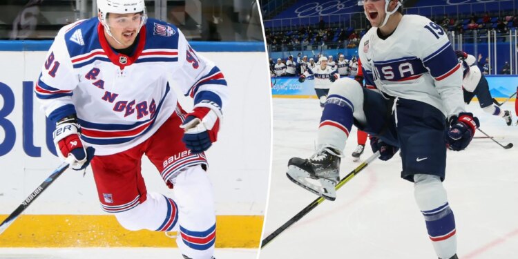 Rangers prospect Brendan Brisson on call-up, Team USA gold